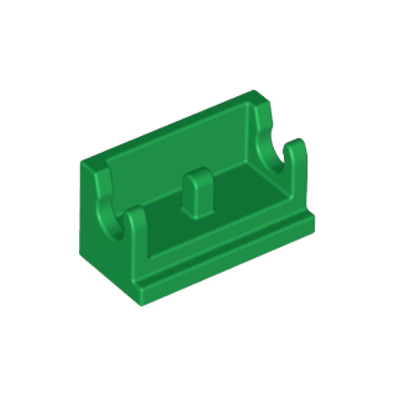 Scharnier Steen 1x2 basis Green